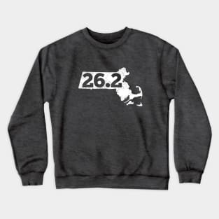 26.2 Miles Boston Massachusetts Race Runner Shirt Crewneck Sweatshirt